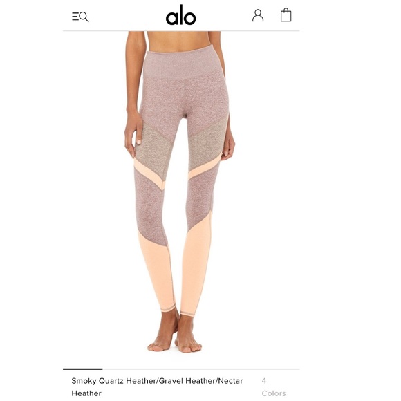 ALO Yoga Pants - High waist Alo soft Sheila leggings